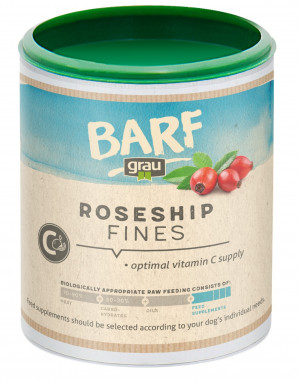 GRAU BARF Rosehip Fines - papildbarība suņiem 100g